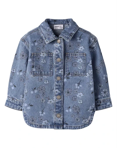 Name it - NMFJoy Denimjakke - Medium Blue Denim
